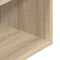 vidaXL - Nachtkastje - met - lade - 35x34x66,5 - cm - sonoma - eikenkleurig