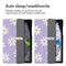 imoshion Tablet Hoes - Geschikt voor Samsung Galaxy Tab A9 Plus - Design Trifold Bookcase - Flowers Distance