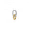 TI SENTO Oorbellen 7857ZY - 925 zilver - Verguld met zirkonia - Zilver