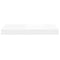 vidaXL - Wandschappen - zwevend - 40x23,5x3,8 cm - MDF - wit (2 stuks)