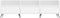 vidaXL - Tv-meubel - 150x30x44,5 - cm - bewerkt - hout - wit