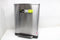 EKO E-Cube - Pedaalemmer 50L - Soft Close Fingerprintproof - Mat RVS
