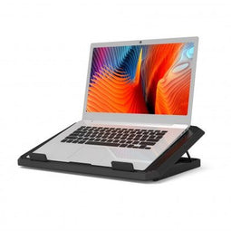 Port Designs 901099 - Laptopkoeler - 2 ventilatoren - Zwart