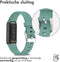 imoshion Siliconen bandje - Geschikt voor Fitbit Luxe - Groen - One Size