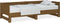 vidaXL - Slaapbank - uitschuifbaar - grenenhout - honingbruin - 2x(90x200) - cm
