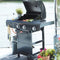 Barbecook Siesta 210 - Gasbarbecue - 2 branders - Zwart 112x56x118cm