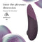 Womanizer Next 3D Pleasure Air-clitorisstimulator – Zuigingsvibrator – Seksspeeltjes met 14 zuigsnelheden – Waterdicht Clitoriszuigingsspeeltje – Oplaadbaar - Paars