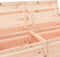vidaXL - Kussenbox - 150x50x56 - cm - massief - vurenhout