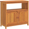vidaXL - Tuinwandtafel - 80x35x75 - cm - massief - acaciahout