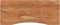 vidaXL - Bureaublad - rechthoekig - 110x50x2,5 - cm - massief - acaciahout