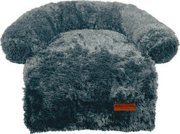 By Cee Cee - Hondenkleed M (90x90 cm) - Fluffy donkergrijs - Multifunctioneel