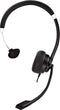 V7 HU411 - Mono Headset - Ruisonderdrukkende microfoon - Zwart