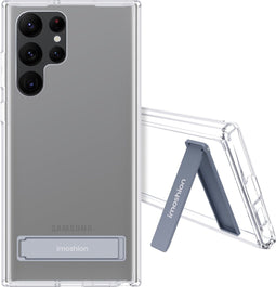iMoshion Hoesje Geschikt voor Samsung Galaxy S22 Ultra Hoesje - iMoshion Stand Backcover - Transparant