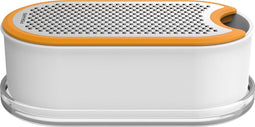 Fiskars Kaasrasp met Opvangbak - Blokrasp RVS - Rasp Incl. Bewaarbak - Vaatwasserbestendig