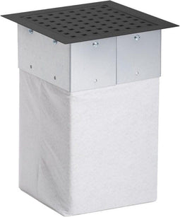 Hydrorock IP15 - Infiltratieput - Voorkom wateroverlast - Zwart rooster