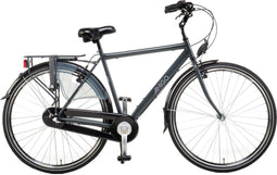 AMIGO Bright - Herenfiets 28 inch - Fiets met 3 versnellingen - Antraciet