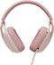 Logitech Zone Vibe 100 - Draadloze Headset - Ruisonderdrukking - Rose