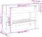 vidaXL - Plantenbak - verhoogd - 101x30x69 - cm - massief - grenenhout - zwart