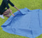 Wehncke Stalen Frame Zwembad 258x179x66 cm Blauw