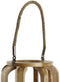 Home ESPRIT - Kaarshouder - Natuurlijk Kristal Mangohout - 26x47 cm
