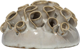 BePureHome Coral Vaas - Keramiek - Naturel - 10x18x18