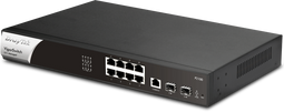DrayTek VigorSwitch P2100 - Managed Gigabit PoE-switch - 8x PoE+ poorten 140W