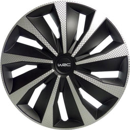 WRC Wieldoppen 15 inch - carbon look - 4 stuks
