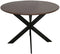 StarFurn Eettafel Ferris Eiken Rond 110cm Walnoot