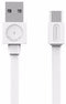 Allocacoc 10453WT/USBCBC - USB A naar USB type-C kabel - 150 cm - Wit