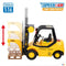 Wrijving Tractor Speed & Go 1:16 Licht Geluid 22,5 x 13 x 9,5 cm (6 Stuks)