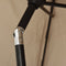 vidaXL - Parasol - met - metalen - paal - 300x200 - cm - taupe