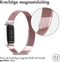 iMoshion Bandje Geschikt voor Fitbit Luxe Maat M - iMoshion Milanees magnetische band - Roze
