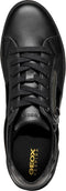 GEOX Blomiee - Dames Sneakers - Ademend en comfortabele ritssluiting - Zwart - Maat 36