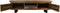 HSM Collection - TV dressoir - mangohout/ metaal - 180x42x57cm