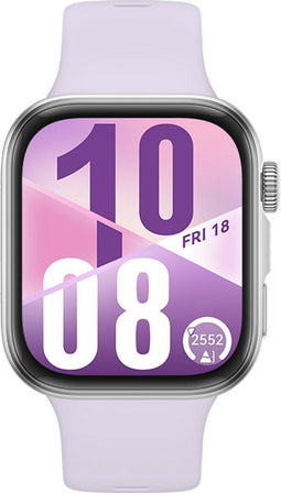 Huawei Watch Fit 4 - Smartwatch - Dual-band GPS en 10 dagen batterijduur - Zilver (Paars)