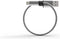 FuseChicken Armour Loop - USB naar Lightning kabel - 0,13 m - Zilver