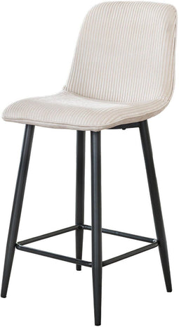 AnLi Style Barstoel Rib - Rock gebroken wit