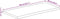 vidaXL - Tafelblad - met - natuurlijke - rand - 140x60x2,5 - cm - massief - mangohout