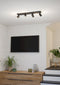 EGLO Melitello-Z - Smart Spot - Dimbaar RGB & wit licht - Zwart - 68 cm