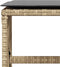 vidaXL - Tuinkrukken - 4 - st - kussens - 41x41x36 - cm - poly - rattan - gemengd - beige