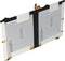 Accu geschikt voor Samsung Galaxy Tab S2 9.7, SM-T810, Li-Polymer, 3.8V, 5800mAh, 22.0Wh, ingebouwd, zonder gereedschap