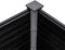 vidaXL - Plantenbak - verhoogd - 200x100x54 - cm - HKC - grijs