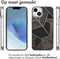 imoshion Hoesje Geschikt voor iPhone 14 Hoesje Siliconen - imoshion Design hoesje - Zwart / Black Graphic