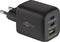 Goobay 64753 - Oplader - 2x USB-Type-C - Snel opladen - Zwart