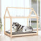 vidaXL - Hondenmand - 111x80x100 - cm - massief - grenenhout