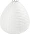 Rijstpapier Lamp Druppel - Druppelvormige Papieren Lamp - Lampionlamp Met Standaard - Wit - Dia: 25 cm - Creativ Company - 1 stuk
