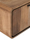 DTP Home Hanging TV stand Evo small, 2 doors, 2 open racks,40x145x40 cm, recycled teakwood