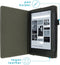 imoshion E-reader Hoesje - Geschikt voor Kobo Aura H2O - Vegan Leather Bookcase - Zwart