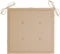 vidaXL - Tuinstoelkussens - 2 - st - 50x50x3 - cm - oxford - stof - beige