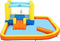 Bestway H2OGO! - Beach Bounce Water Park - 3,65m x 3,40m x 1,52m - Glijbaan en sproeier